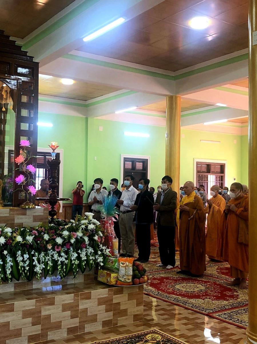 Lễ Lạc thành an vị Phật tại Tịnh xá Ngọc Hòa, thành phố Kon Tum