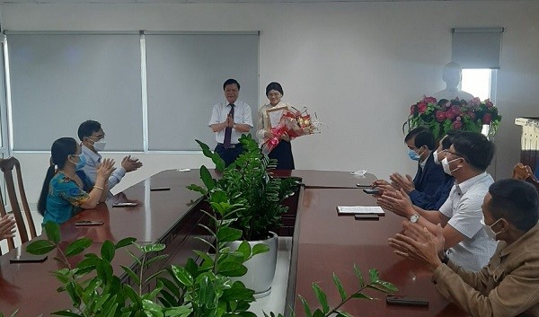 Sở Nội vụ tổ chức Lễ công bố và trao Quyết định bổ nhiệm bà Trương Thị Ngọc Anh – Phó trưởng Ban Tôn giáo giữ chức vụ Trưởng phòng Xây dựng Chính quyền và Tổ chức Bộ máy